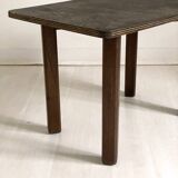 Vintage 70's wooden coffee table, side table or sofa end table