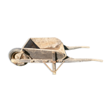 Wood wheelbarrow