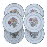 Villeroy Boch - 6 assiettes à dessert