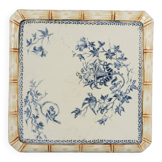 Creil and Montereau earthenware trivet