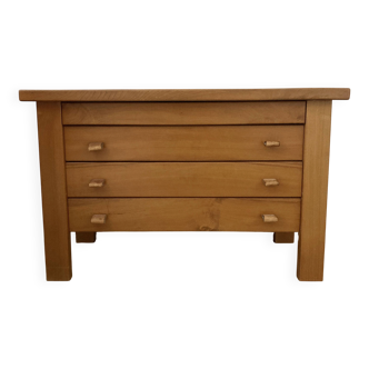 Regain chest of drawers in solid elm 1970