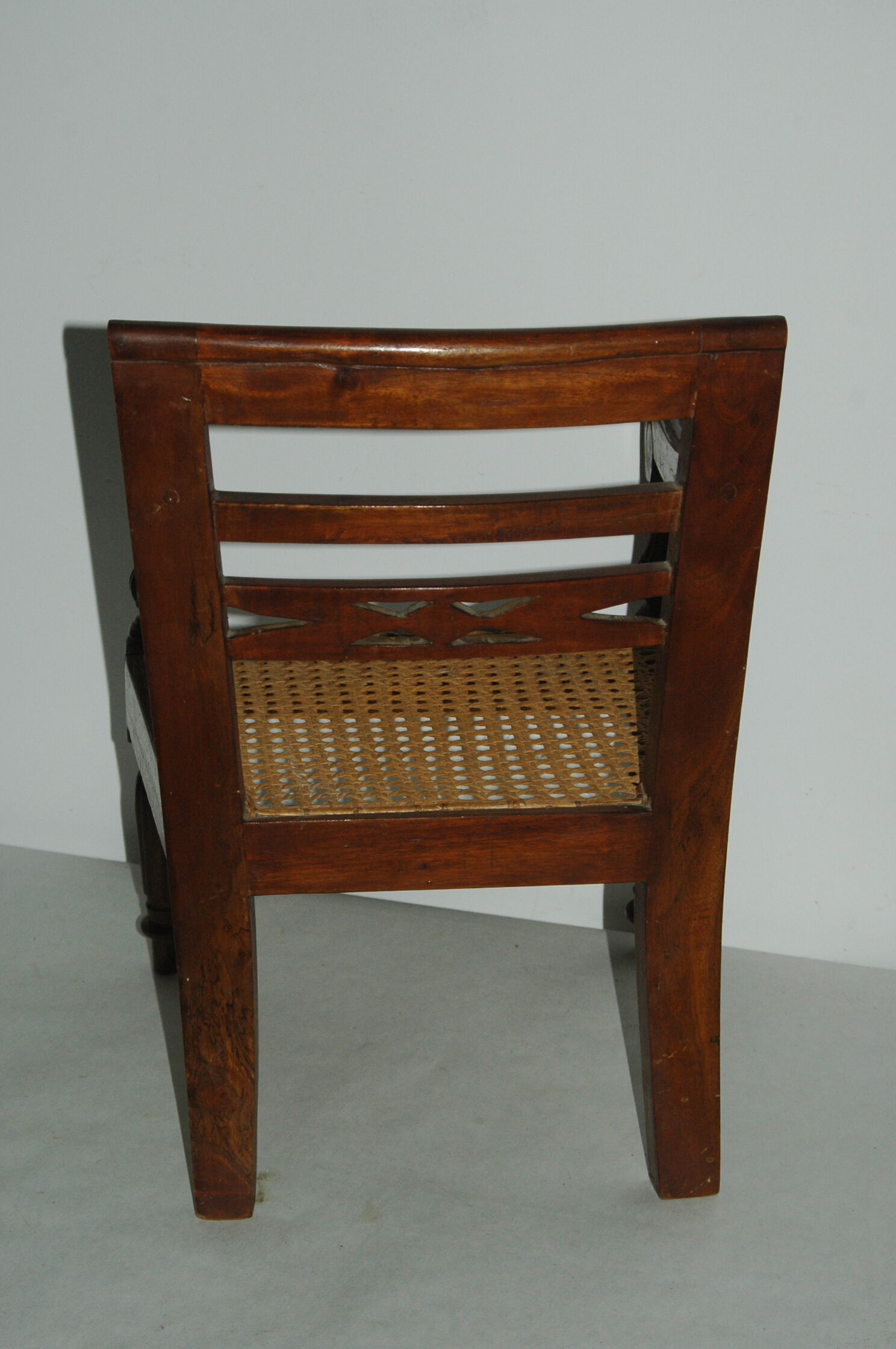 Children's armchair cannes ancient popular art style Napoleon III