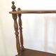 Wooden shelf turned at the end of the 19th century