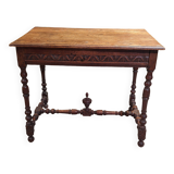 Oak desk table