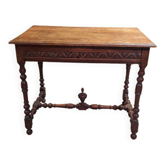 Oak desk table