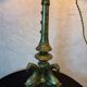 Lamp pique candle bronze tripods decoration eagle