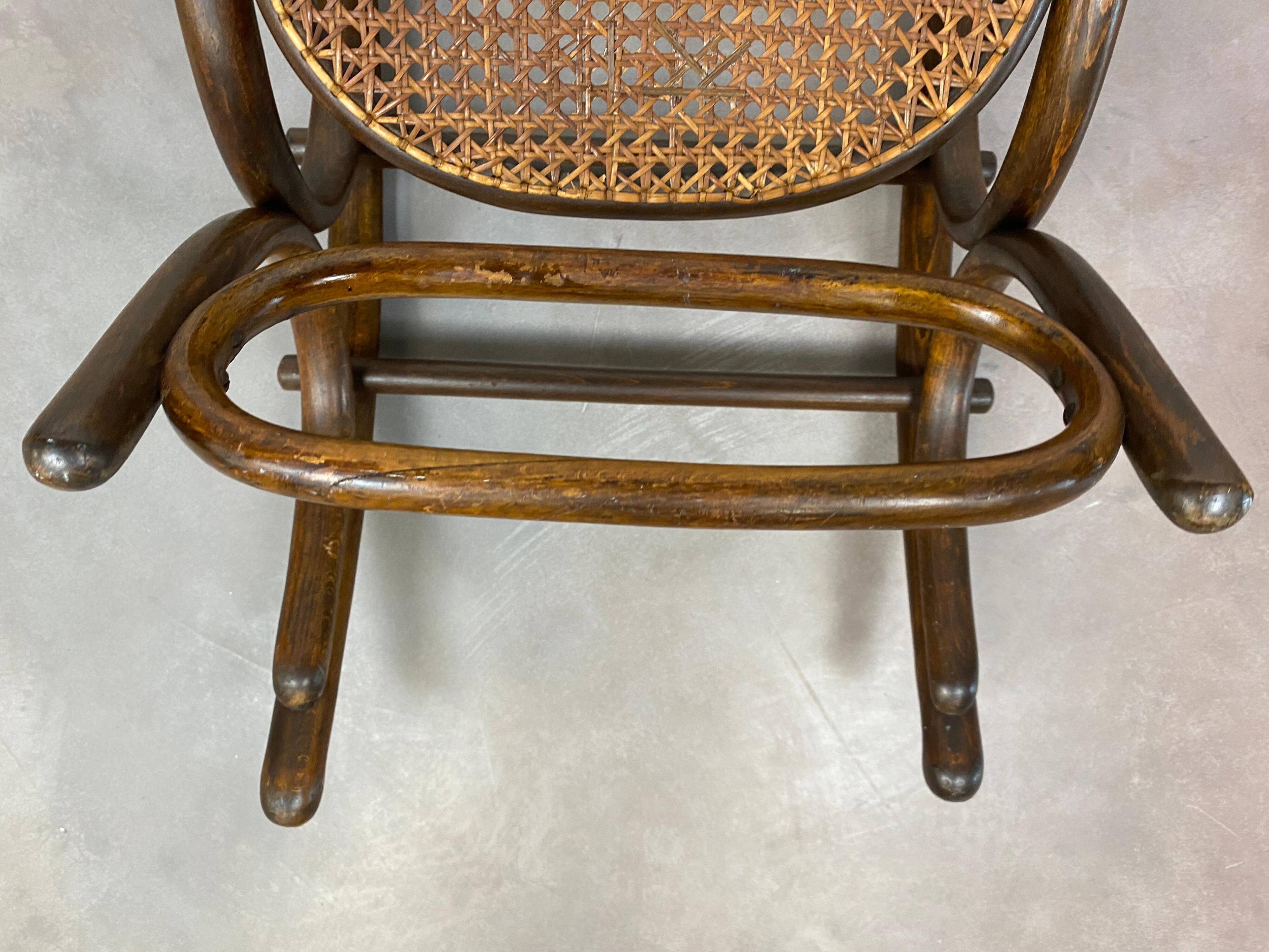 Repose-pieds à bascule Thonet