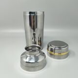 1970s Gorgeous Cocktail Shaker in Gold 24K and Stainless Steel With Ice Buc