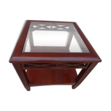 Table end of sofa in exotic wood