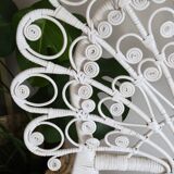 Peacok rattan armchair