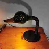 Ceramic duck lamp
