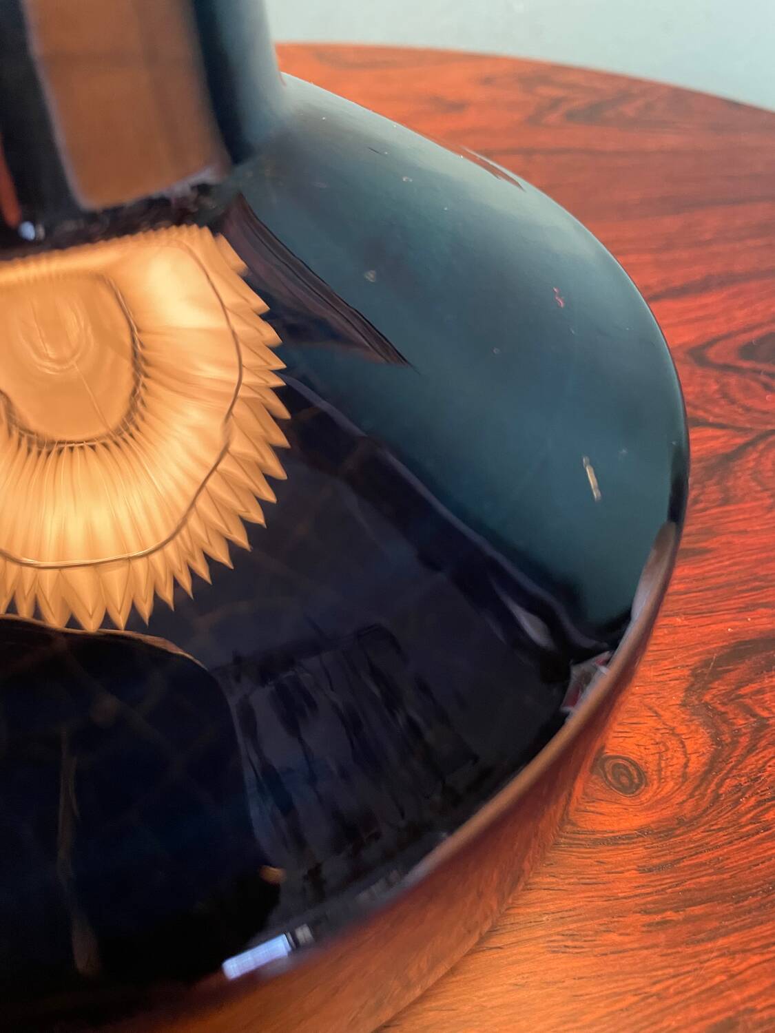 Danish Mid-Century Pottery Table Lamp