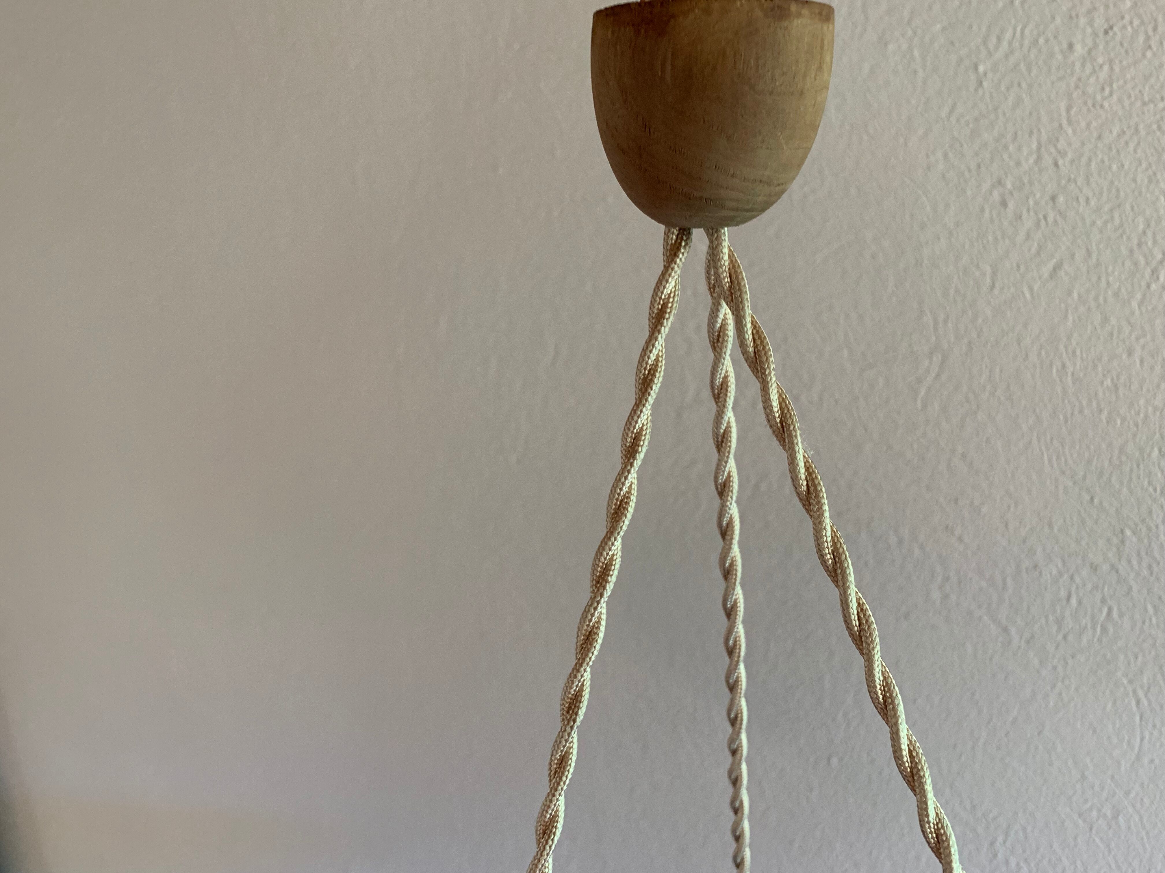 Degué Art Deco hanging lamp
