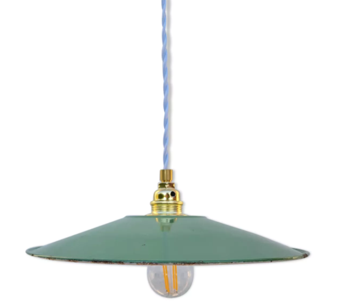 Enamelled sheet metal suspension 1950