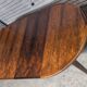 Vintage Scandinavian table in rosewood from the 1960s.