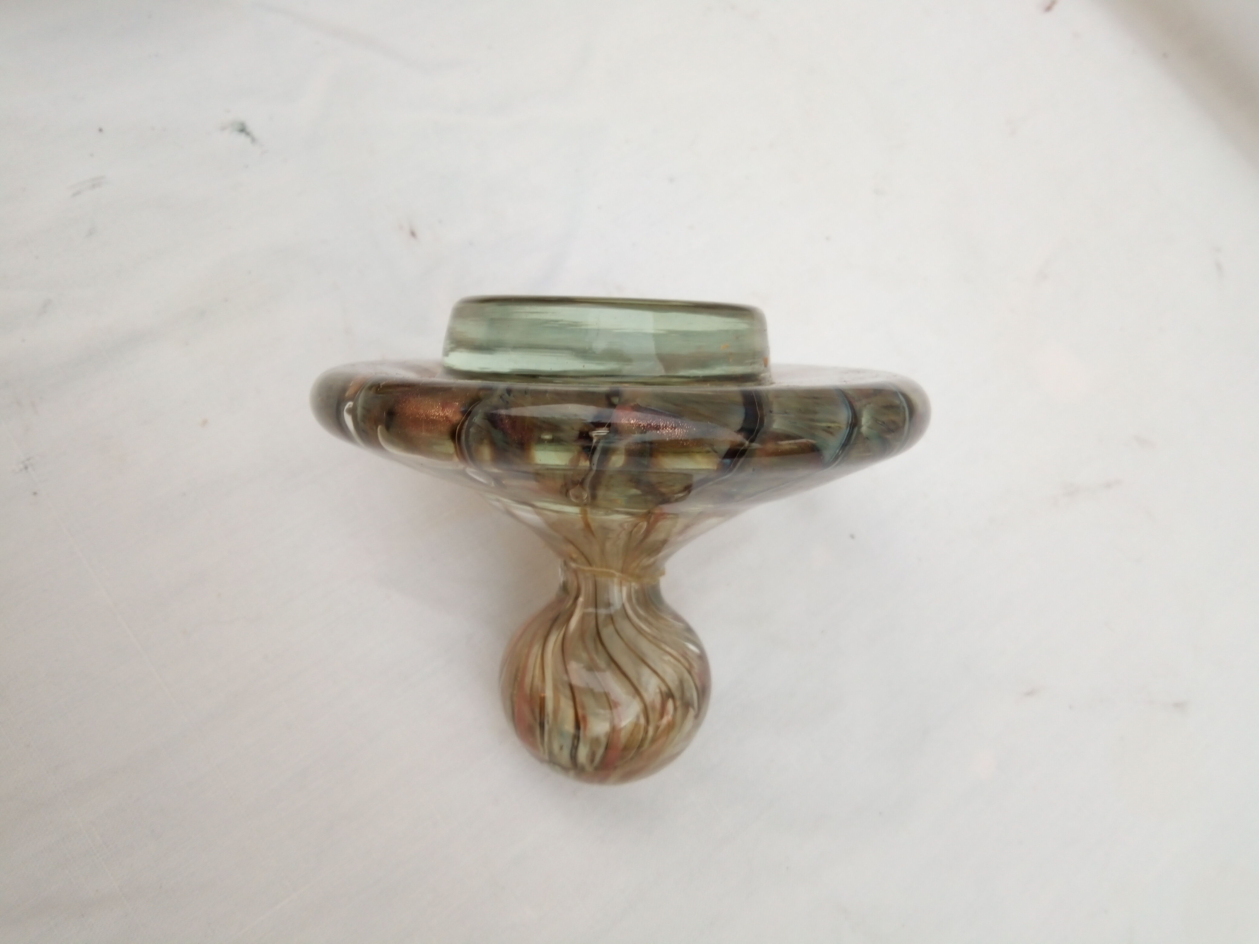 Jar covered with Murano glass in the 50s
