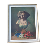 Oil on panel by Arthur Gerthoffert 1947