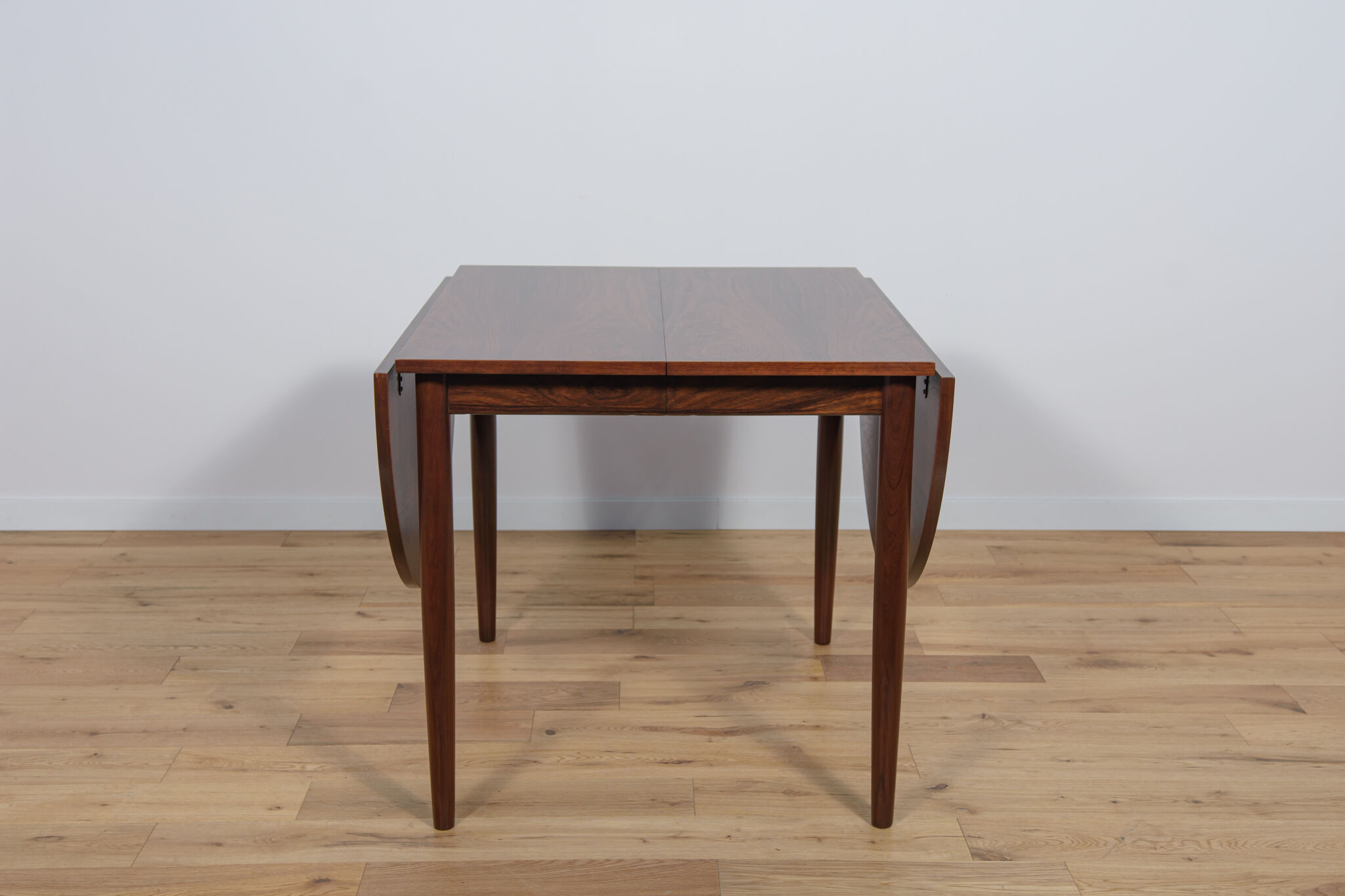Table à manger danoise extensible en palissandre du milieu du siècle, années 1960