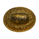 Metal bailiff's plate