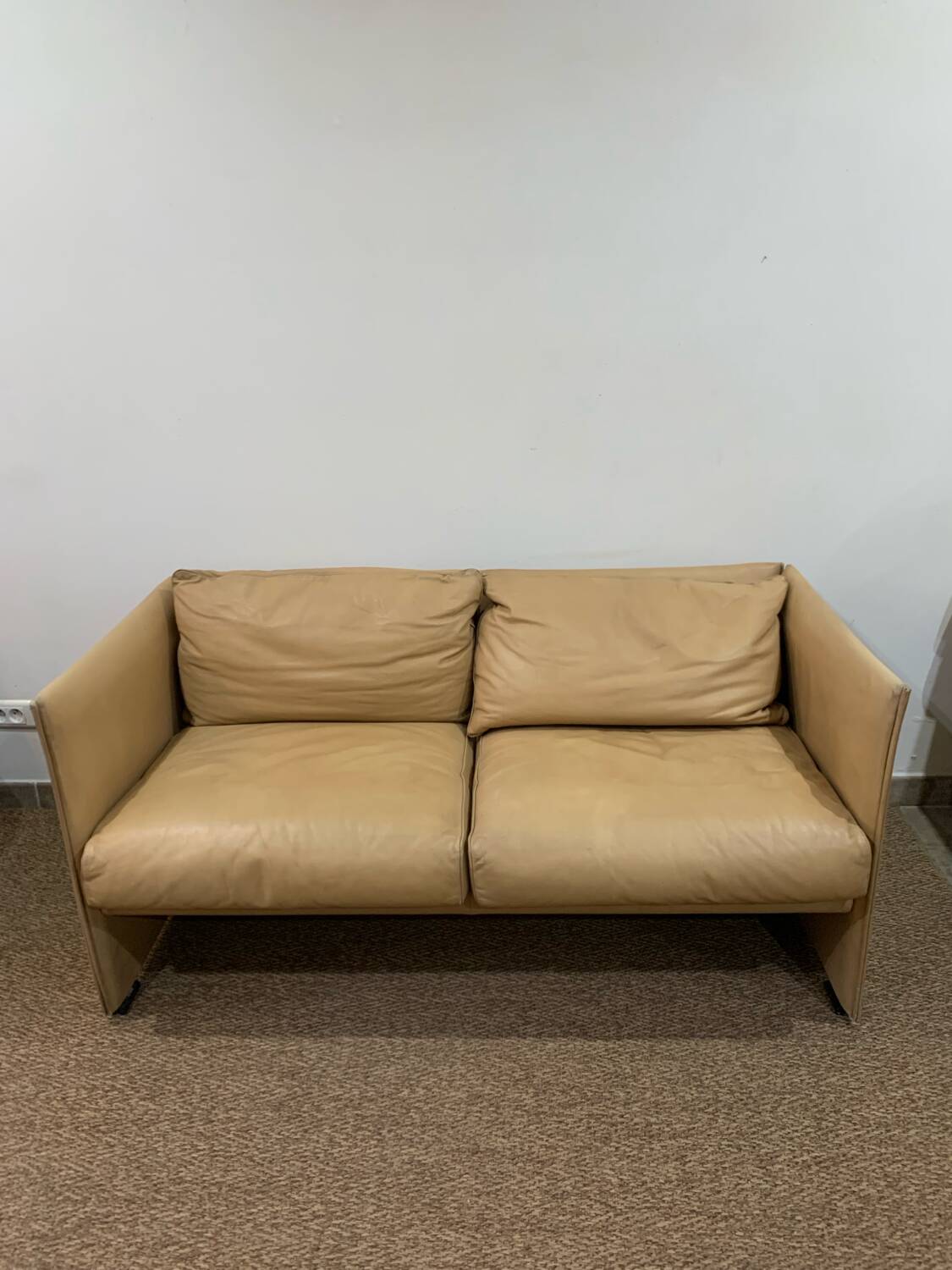 Vintage leather sofa