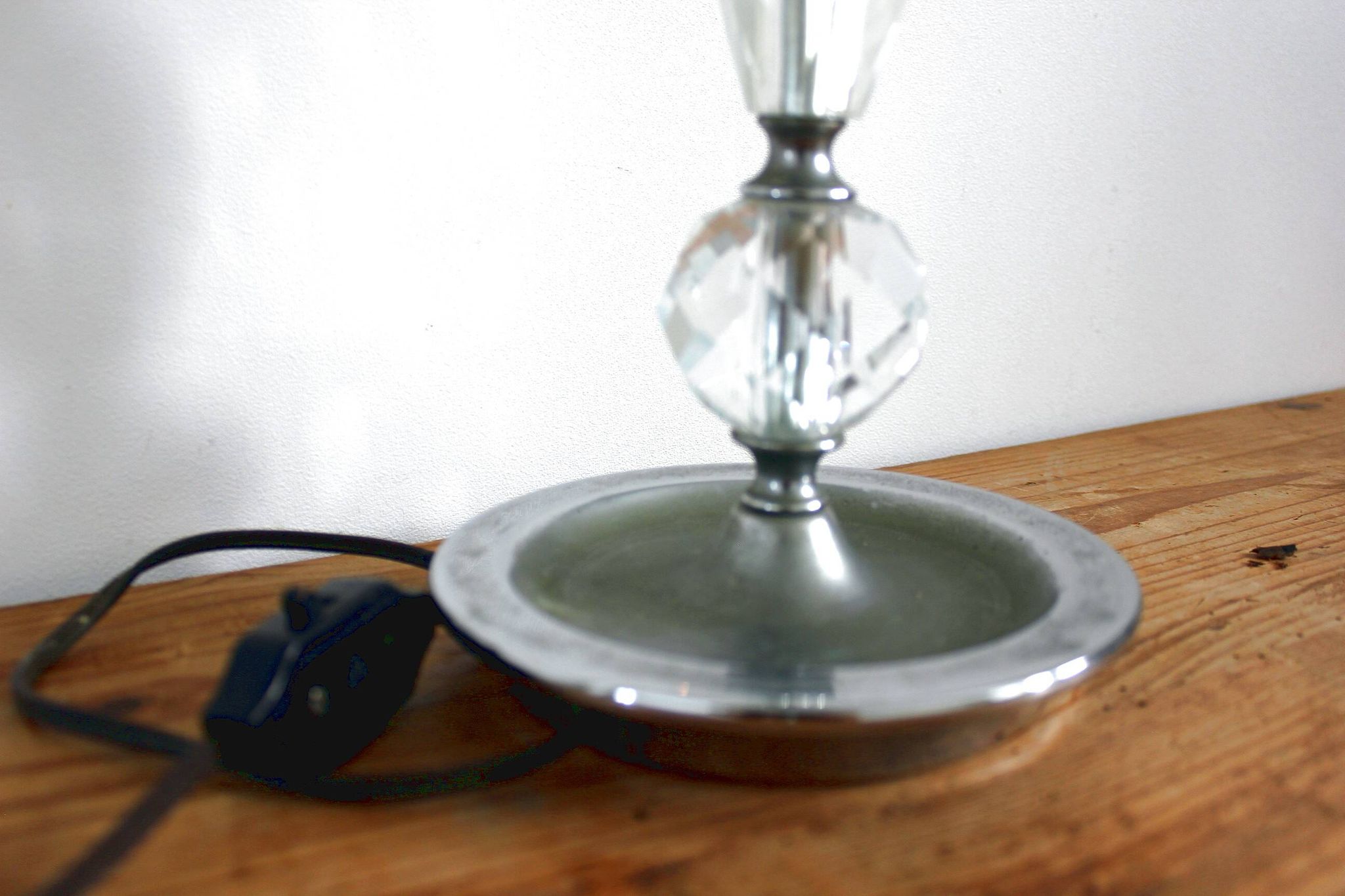Pied de lampe art déco vintage année 50
