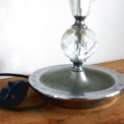 Pied de lampe art déco vintage année 50