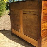 Large Louis XV country sideboard in walnut