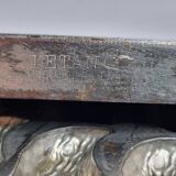 Set of two old chocolate molds "Letang et fils" Paris, 26 cm