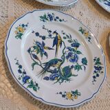Set of 6 Villeroy and Boch Phoenix Blue dinner plates