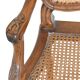 Paire de fauteuils cannés de style Régence