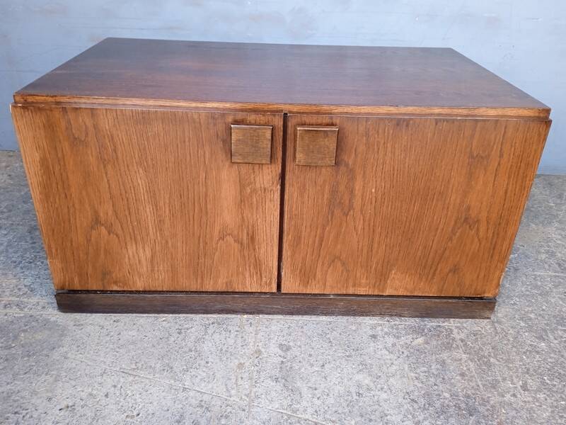 Vintage low sideboard chest of drawers TV design 1960/70s