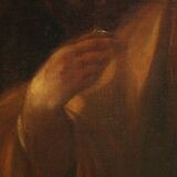 Great Italian painting from the 17th century, the Tribute Money