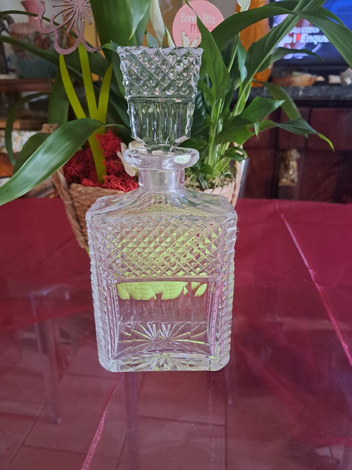 Carafe en cristal