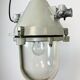 Grey Industrial Cast Aluminium Explosion Proof Lamp, 1960s