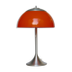 Lampe champignon orange vintage Unilux 1970