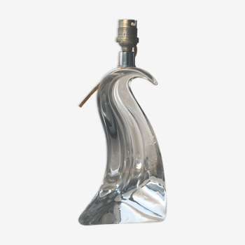 Pied de lampe cristal Saint Louis 1960/70