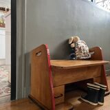 Vintage storage bench