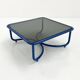Table basse bleue Locus Solus par Gae Aulenti pour Poltronova, 1970