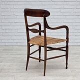 1970s, Italian design by Fratelli Levaggi, 2 armchairs, model "Campanino".