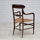 1970s, Italian design by Fratelli Levaggi, 2 armchairs, model "Campanino".
