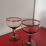 Deux verres ballon