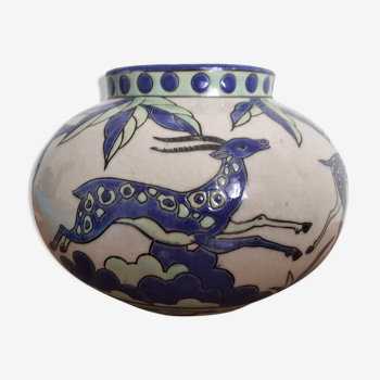 Kéralouve vase with antelopes