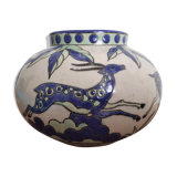 Vase Kéralouve aux antilopes