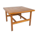 Coffee table in soap treated oak designed by Hans J. Wegner from the 1960s.