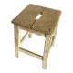 Wooden workshop stool from the 1950s