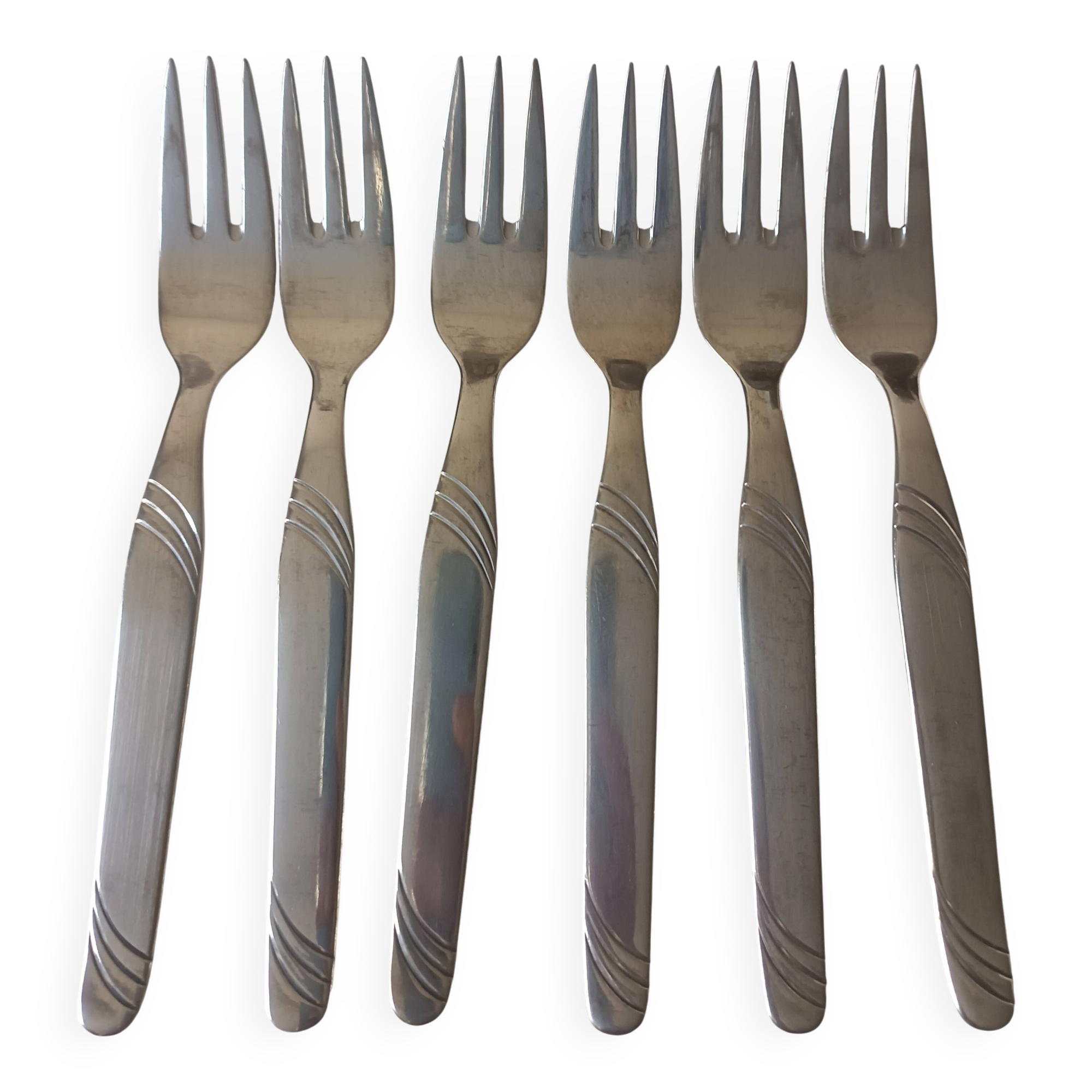 Silver-plated fork