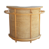 Vintage rattan bar