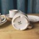 3 sets of Schonwald porcelain coffee cups and saucers