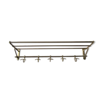 Brass coat rack
