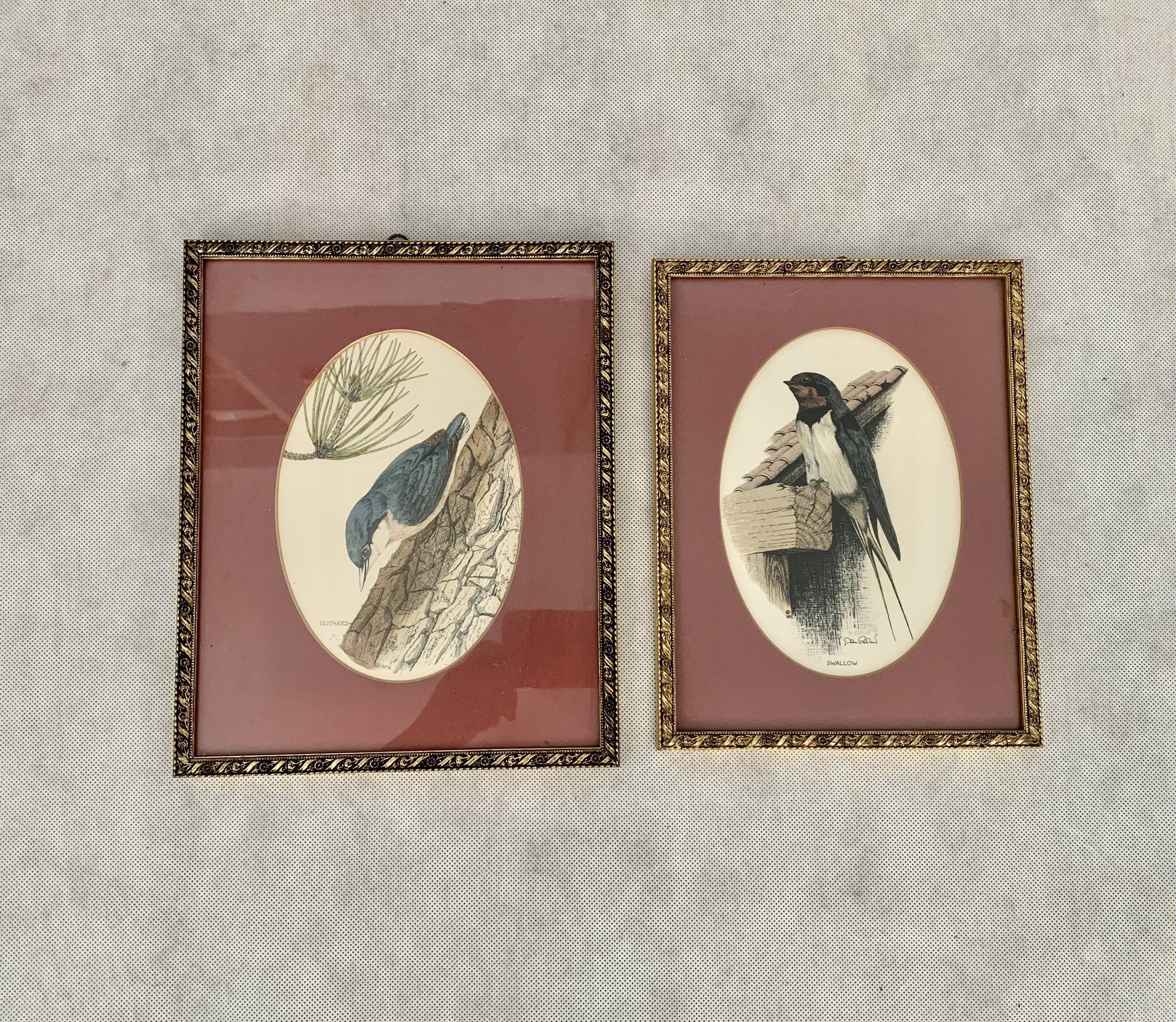 Set of 2 bird prints